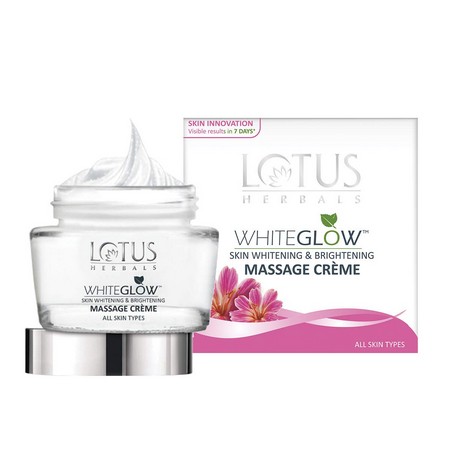 Lotus Herbals White Glow Skin Whitening and Brightening Massage Cream