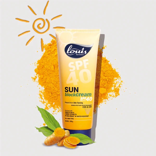 Louis Herbals Sun Block Cream Spf 40