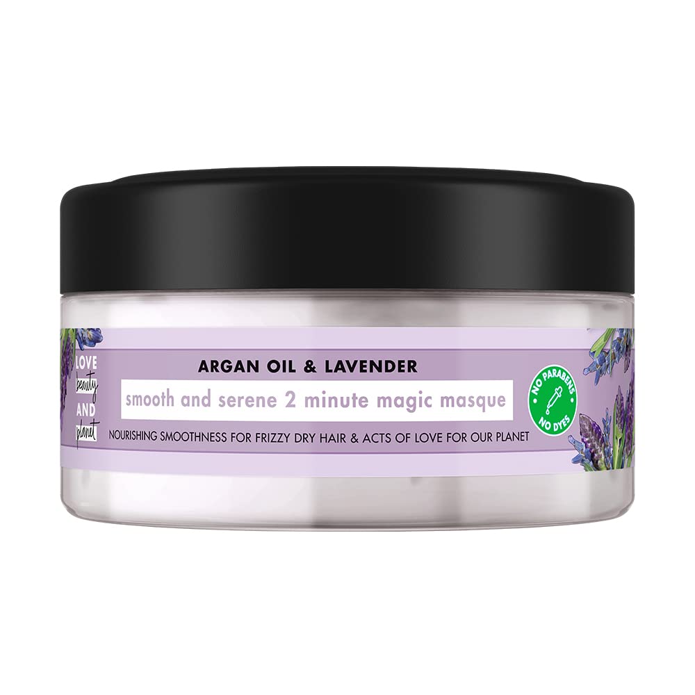 Love Beauty and Planet Argan Oil & Lavender, Paraben Free Smooth & Serene Hair Mask