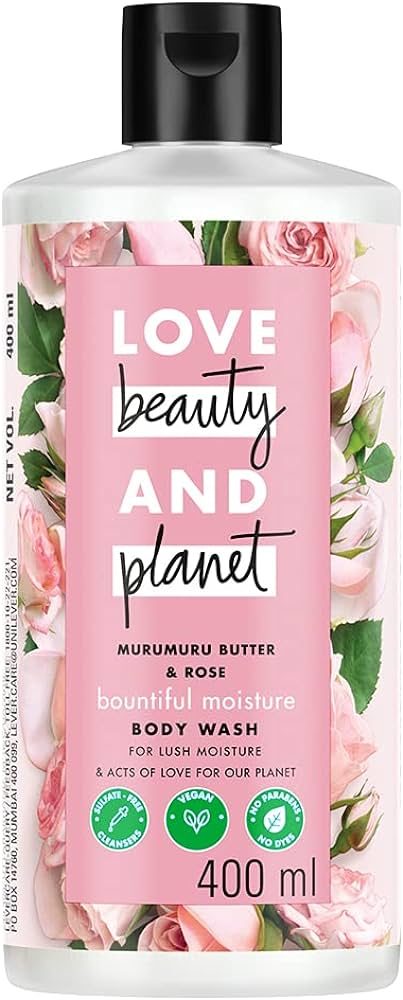 Love Beauty and Planet Murumuru Butter & Rose Moisturizing Body Wash