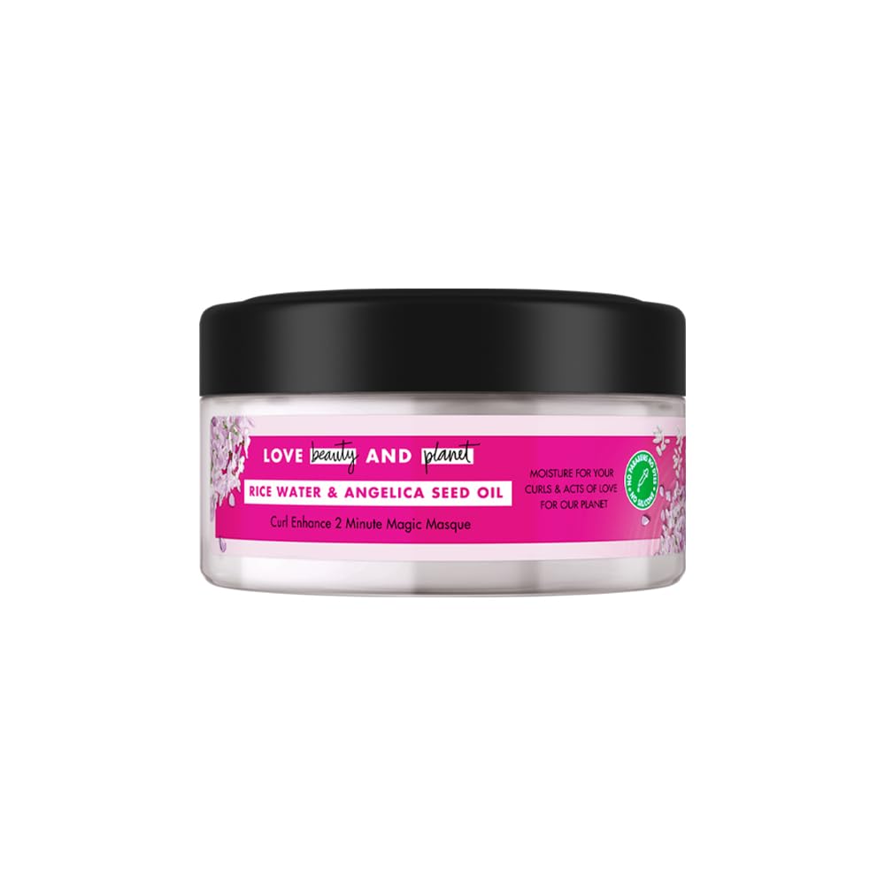 Love Beauty and Planet Rice Water & Angelica Seed Oil Curl Care Hair Mask