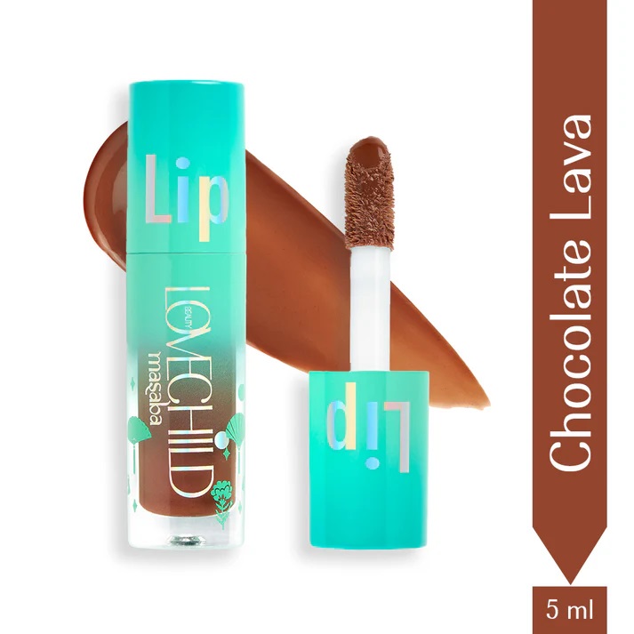 Lovechild Masaba Chocolate Lava - Lip Gelato Tinted Lip Oil (Deep Brown)