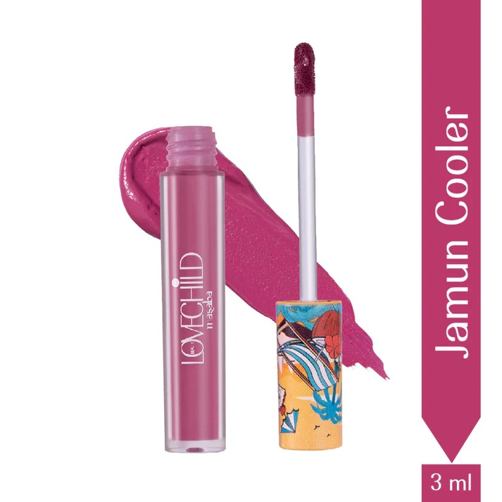 Lovechild Masaba Jamun Cooler- Mamma mia Lush-Matte Lip Creme (Plum)