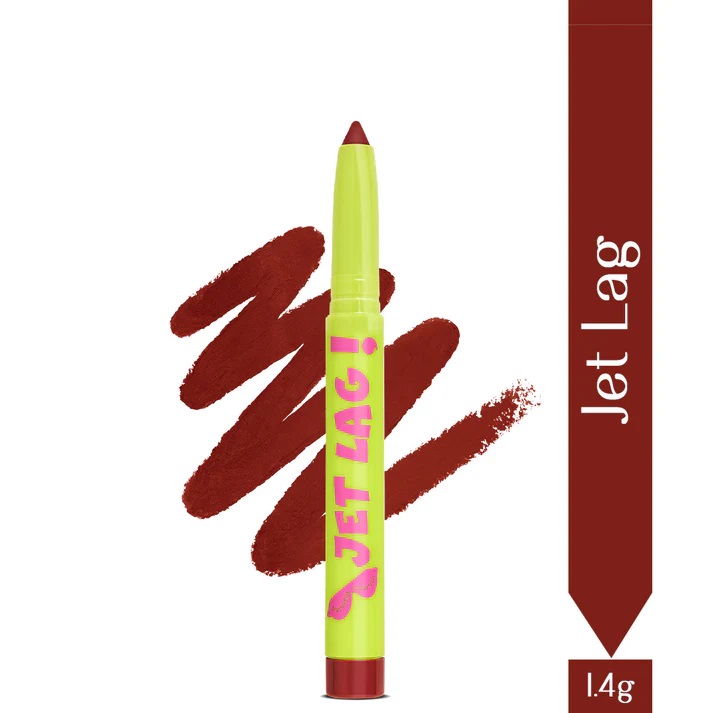 Lovechild Masaba Jet Lag- Passport to Plump Lip Volumizing Matte Crayon (Crimson)
