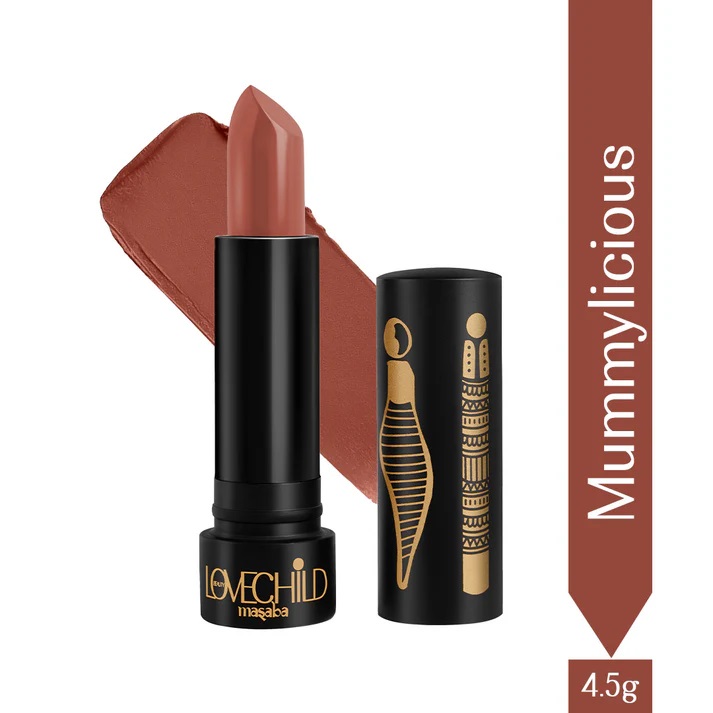 Lovechild Masaba Mummylicious - Bare Browns Ultra Matte Lipstick (Rustic Brown)