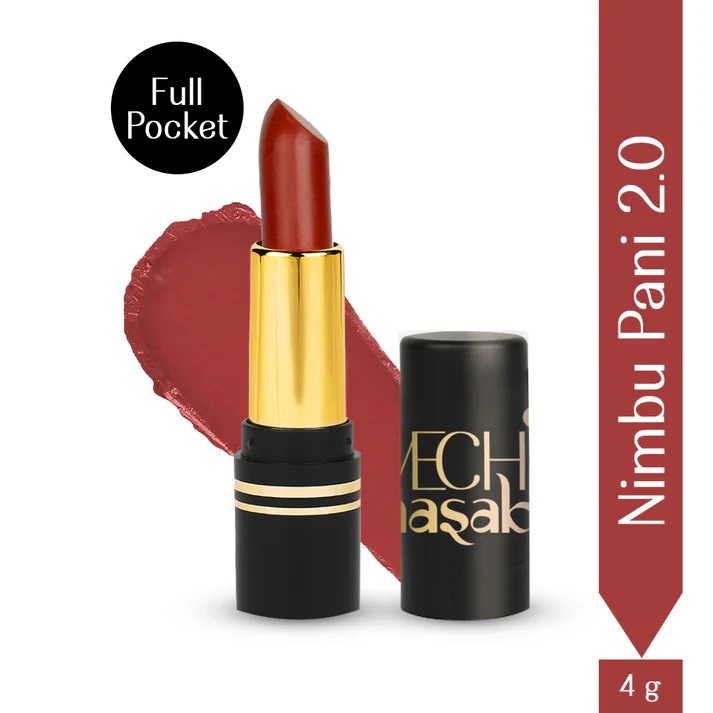 Lovechild Masaba Nimbu Pani 2.0 Full Pocket Lipstick (Rustic Brown)