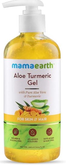 Mamaearth Aloe Turmeric Gel for Skin and Hair