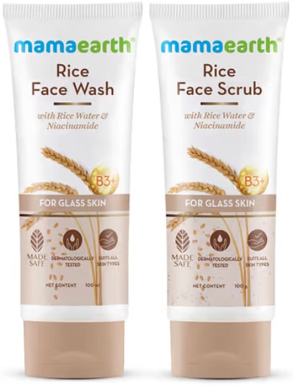 Mamaearth Rice Face Care Combo
