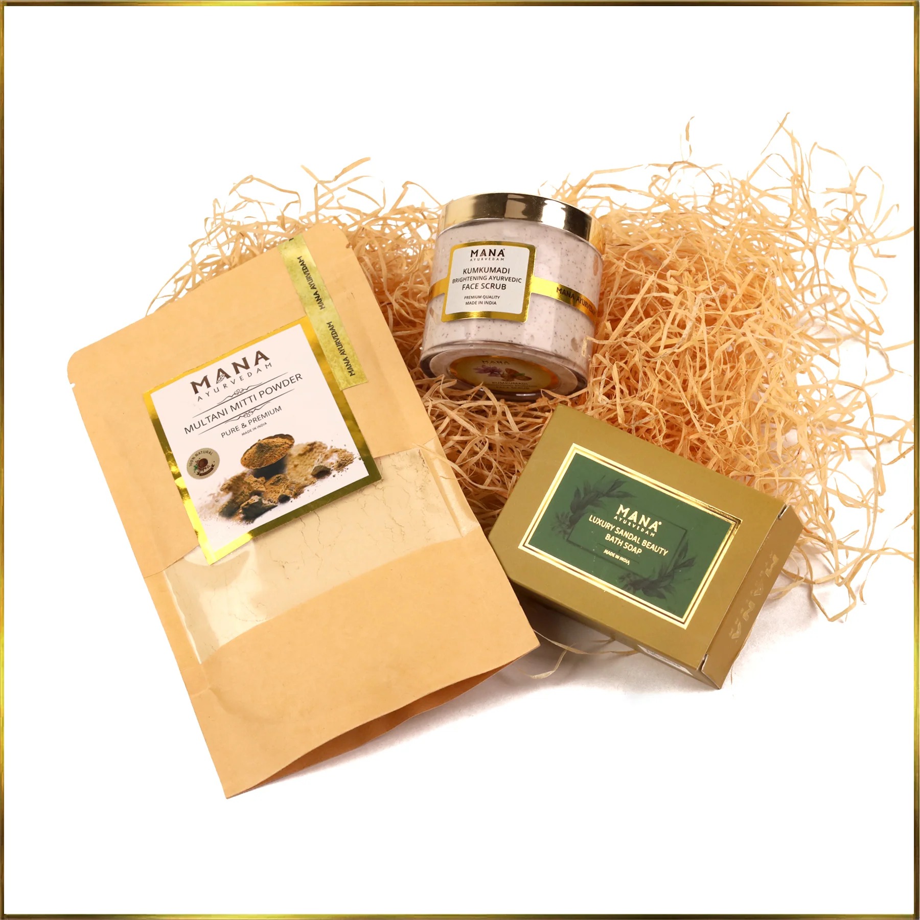 Mana Ayurvedam Face Glowing Kit