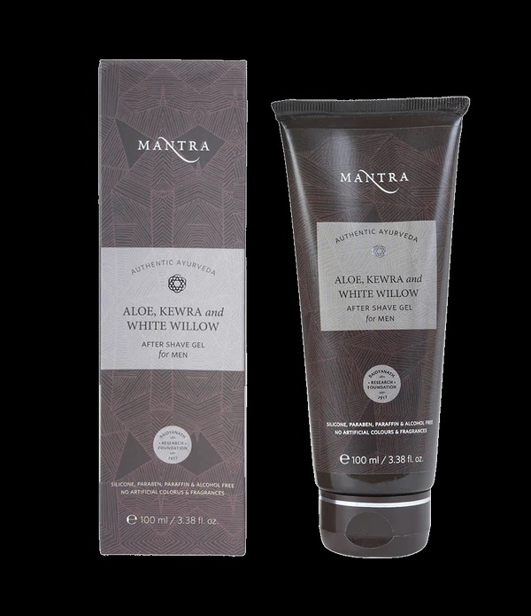 Mantra Herba Aloe, Kewra & White Willow After Shave Gel