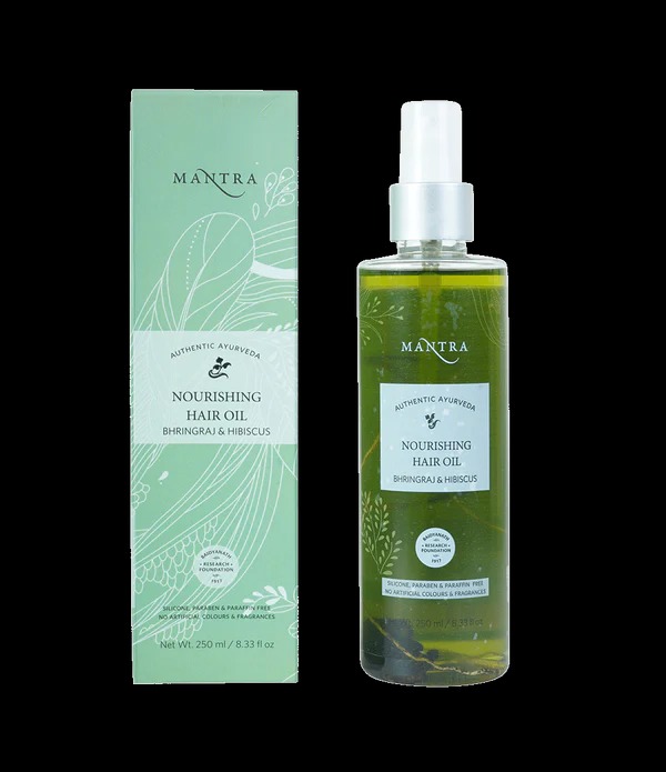Mantra Herbal Bhringraj and Hibiscus Nourishing Hair Oil