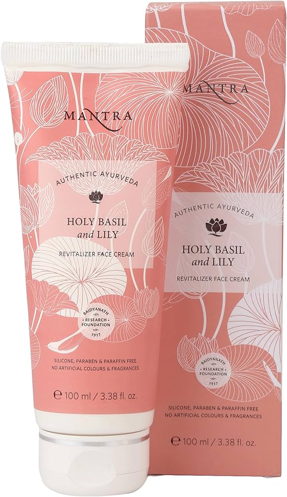 Mantra Herbal Holy Basil And Lily Revitalizer Face Cream