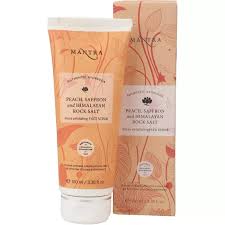 Mantra Herbal Peach, Saffron and Himalayan Rock Salt Micro Exfoliating Face Scrub