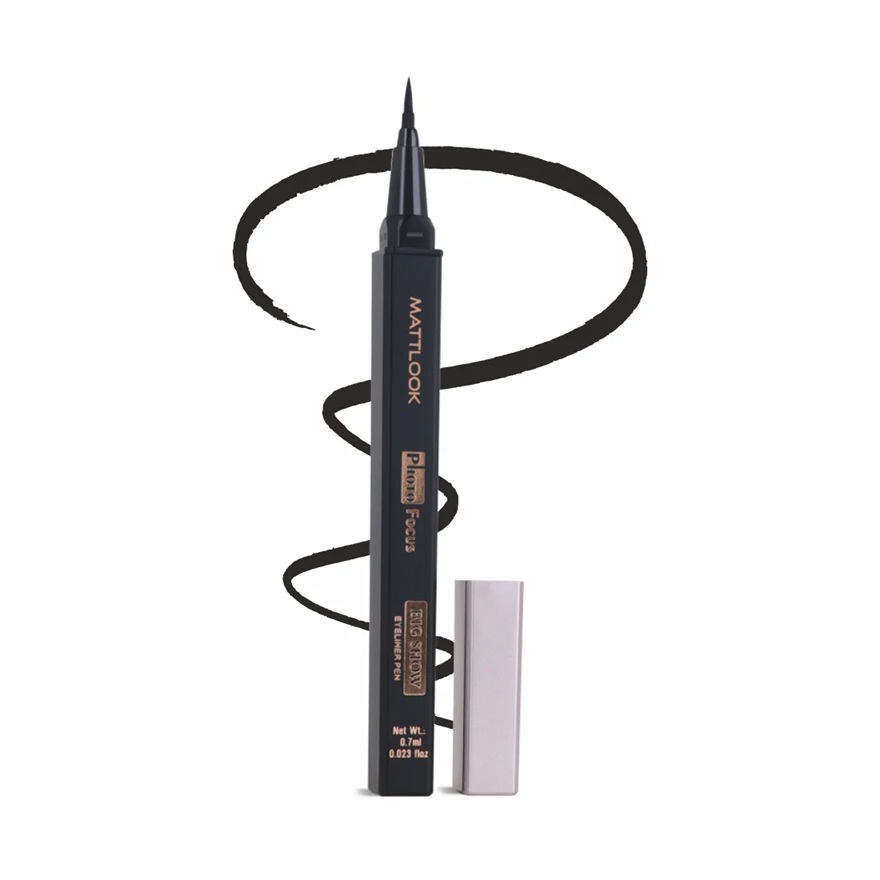 Mattlook Photo Focus Big Show Eyeliner Pen - Black