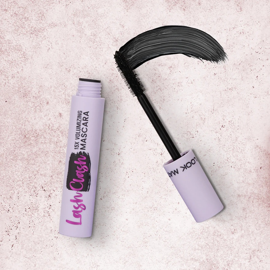 Mattlook Lash Clash 15X Volumizing Smudge Proof Mascara - Black