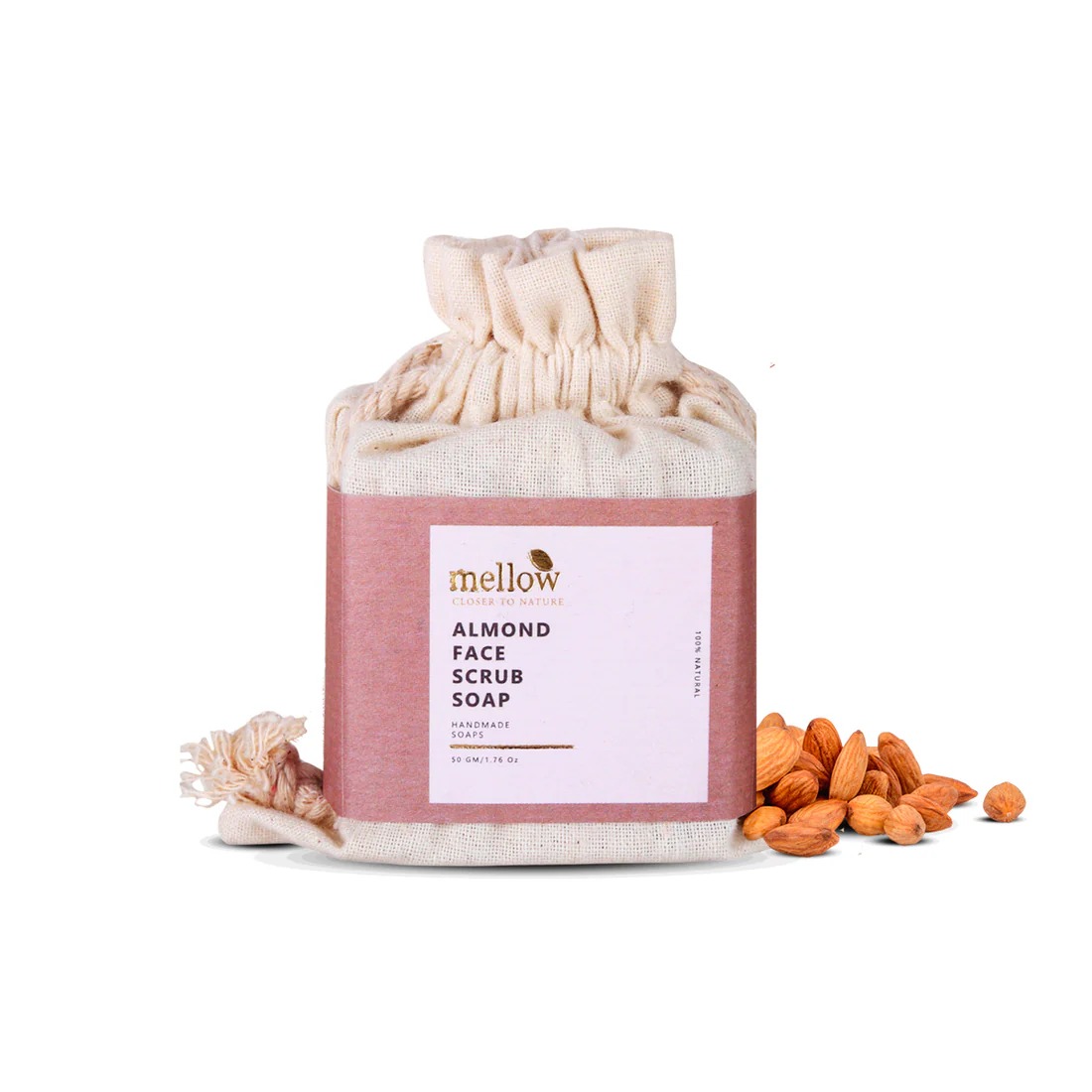 Mellow Almond Face Scrub Soap