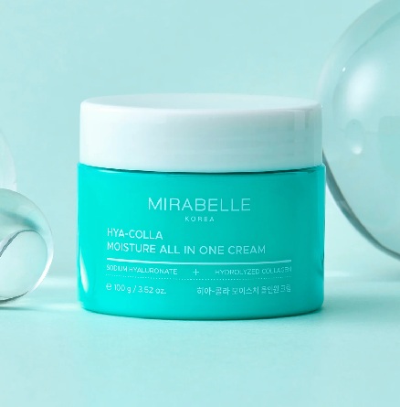 Mirabelle Korea Hyaluronic + Collagen Moisture All in One Cream 