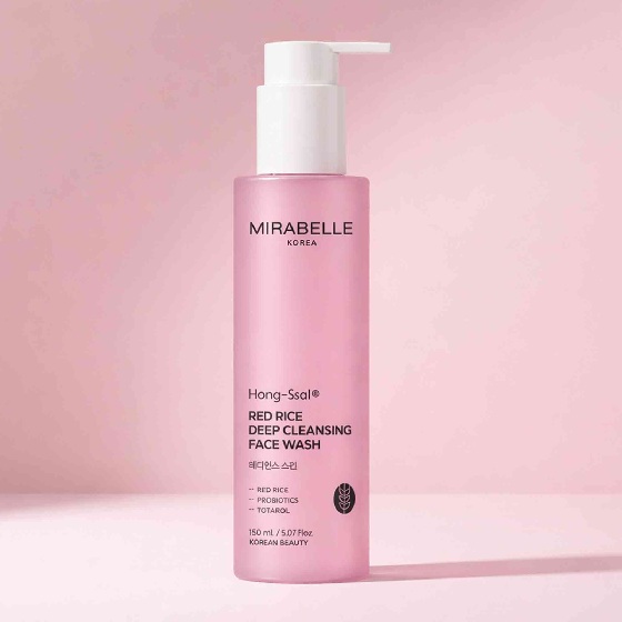 Mirabelle Korea Red Rice Deep Cleansing Face Wash