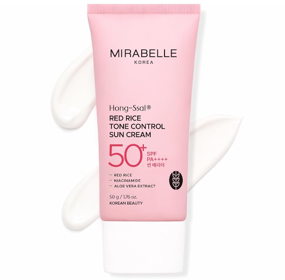 Mirabelle Korea Red Rice Sun Cream SPF 50+ PA++++