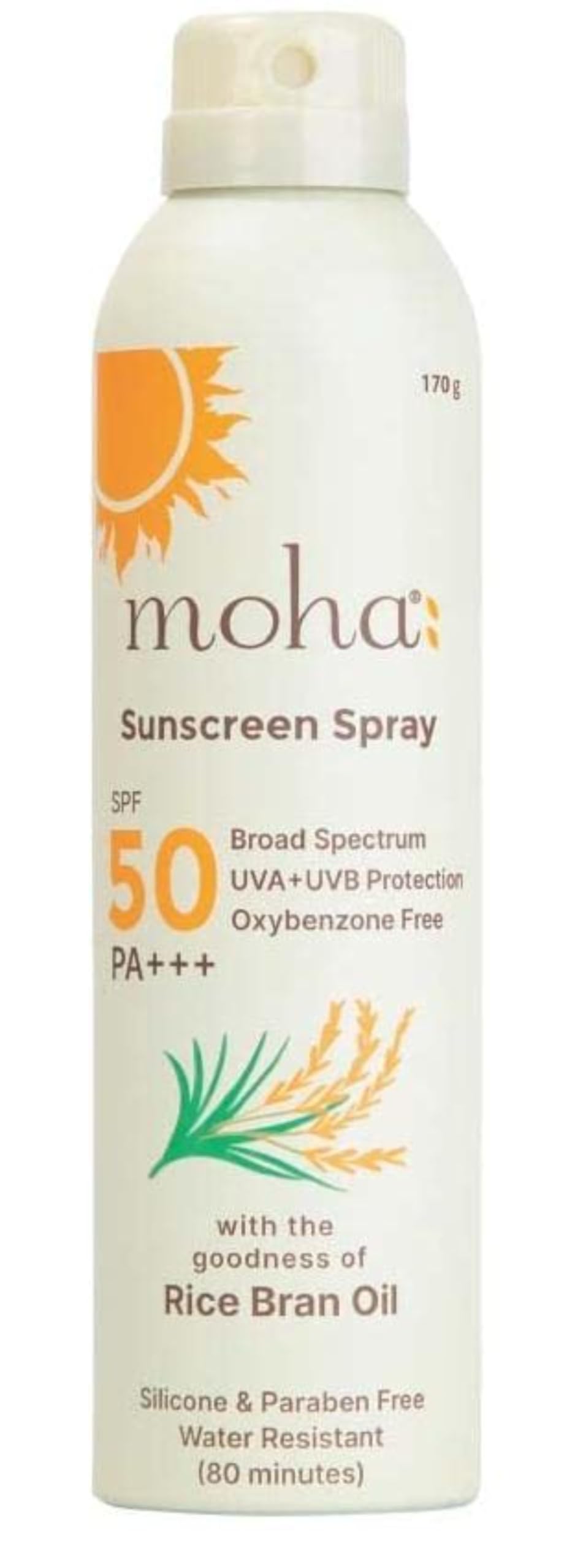 Moha Sunscreen Spray SPF50