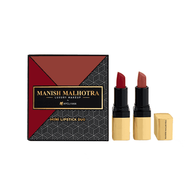 MyGlamm Manish Malhotra Retro Soft Matte Mini Lipstick Duo