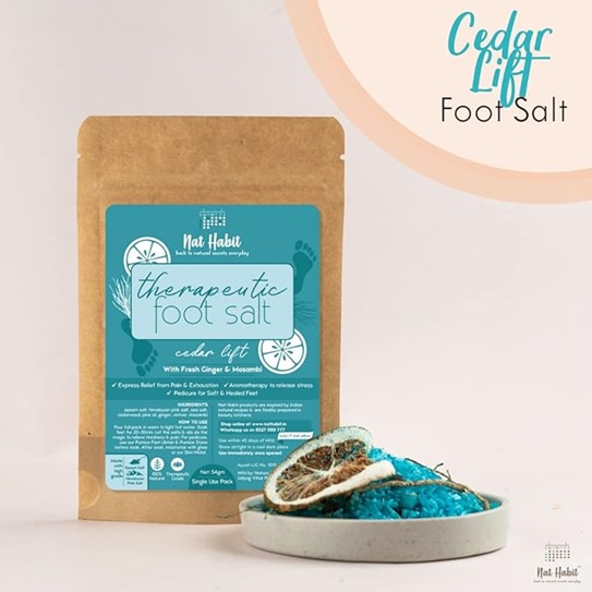 Nat Habit Cedar Lift Foot Salt