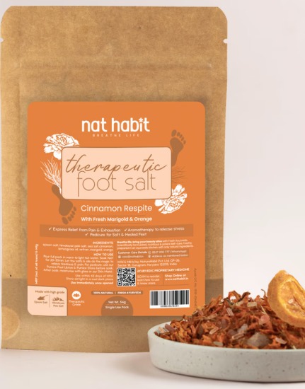 Nat Habit Cinnamon Respite Foot Salt