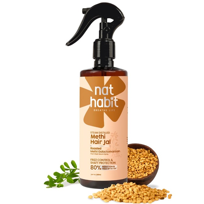 Nat Habit Methi Hair Jal Post-Wash Serum Spray