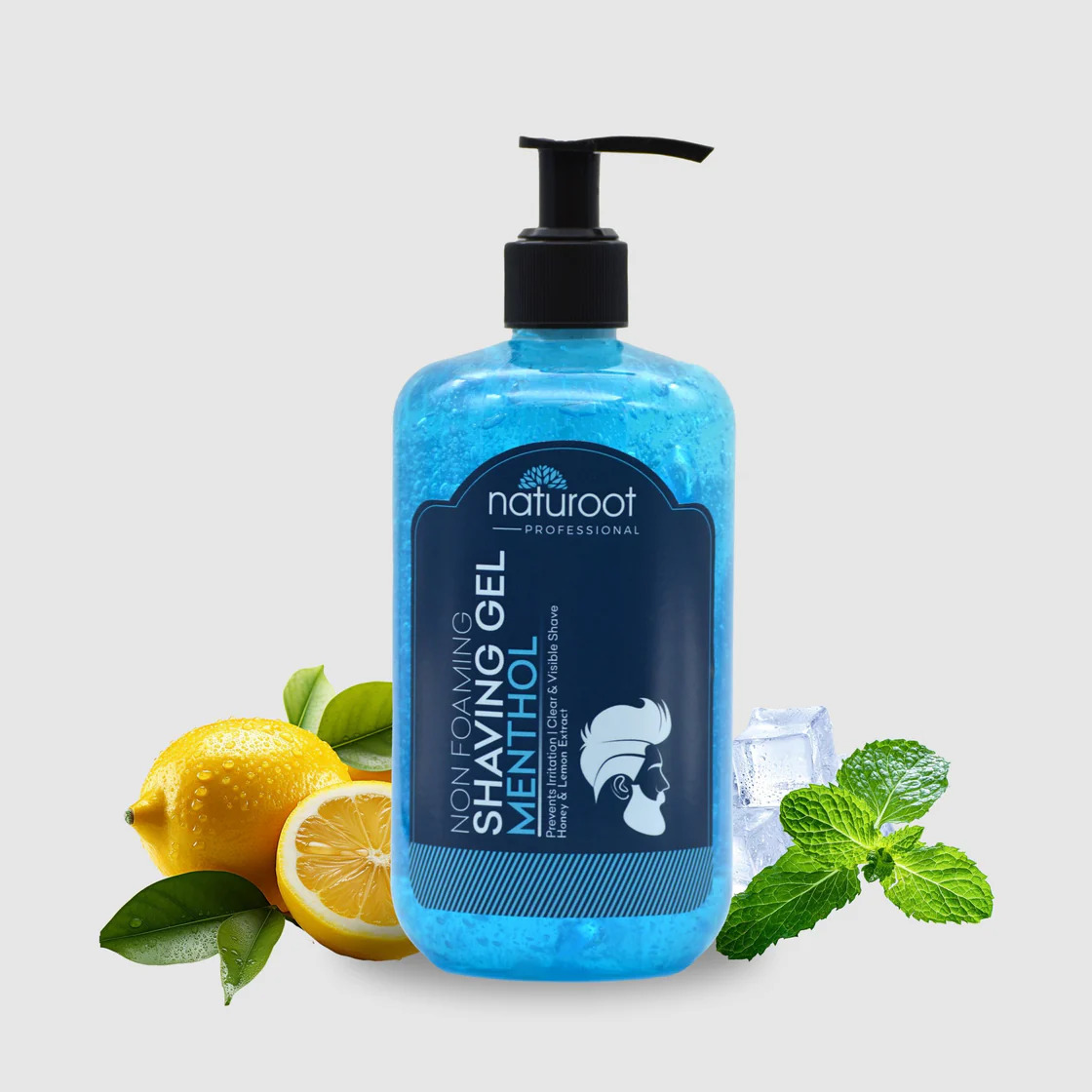 Naturoot Menthol Non-Foaming Shaving Gel for Men