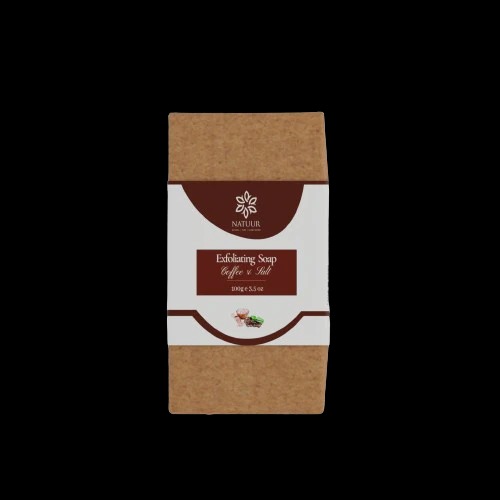 Natuur Coffee And Salt Exfoliating Soap