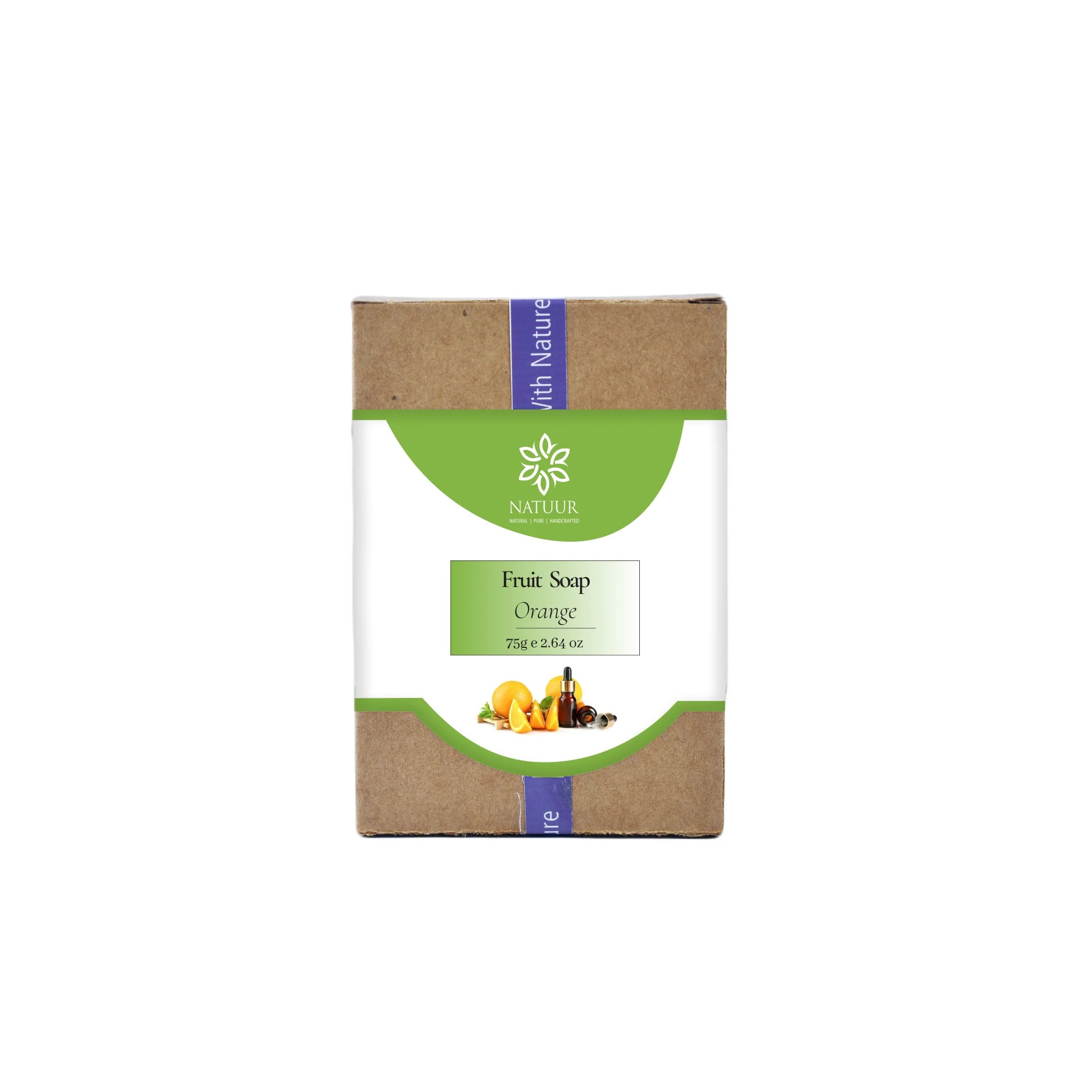 Natuur Fruit Soap - Orange 