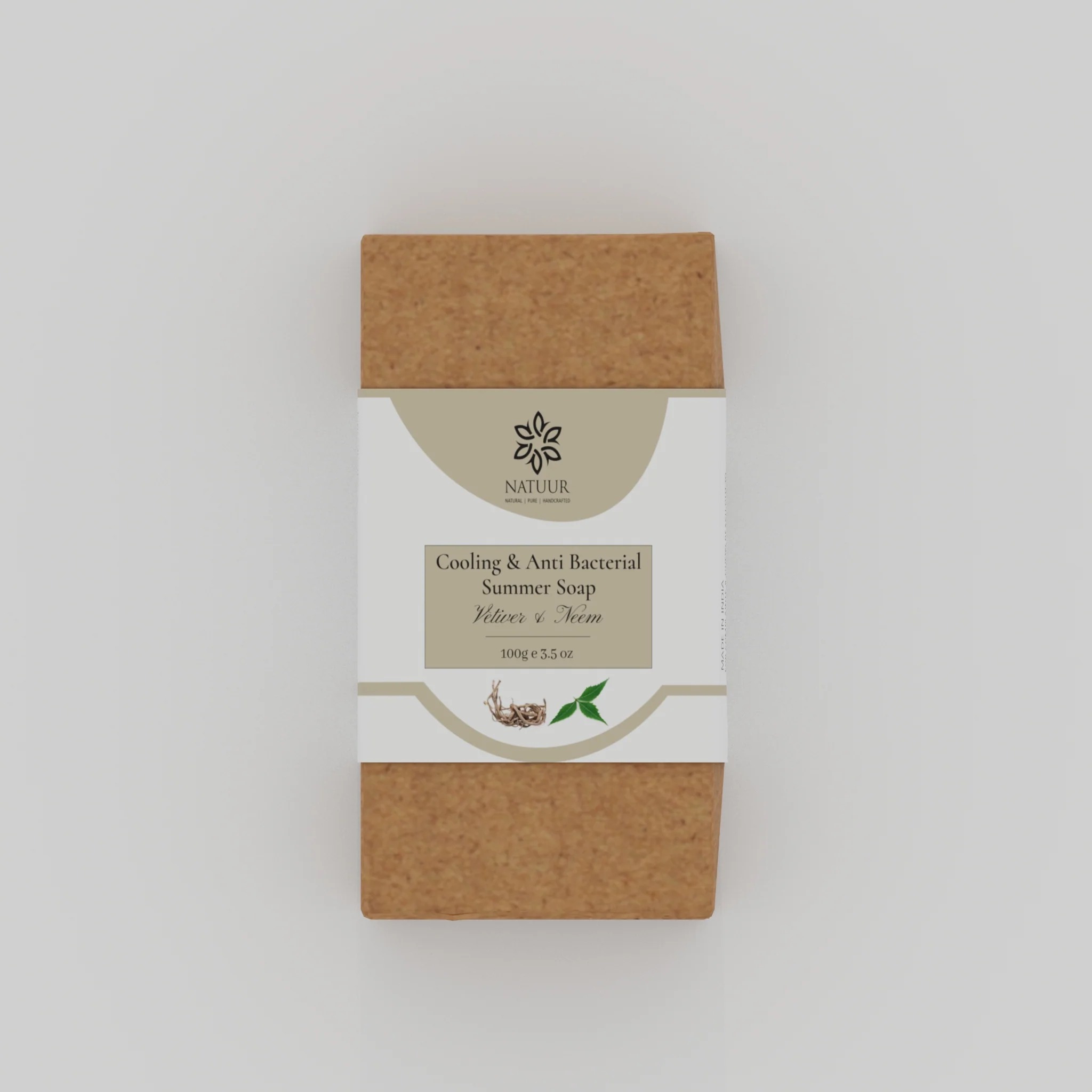 Natuur Vetiver Neem Summer Soap