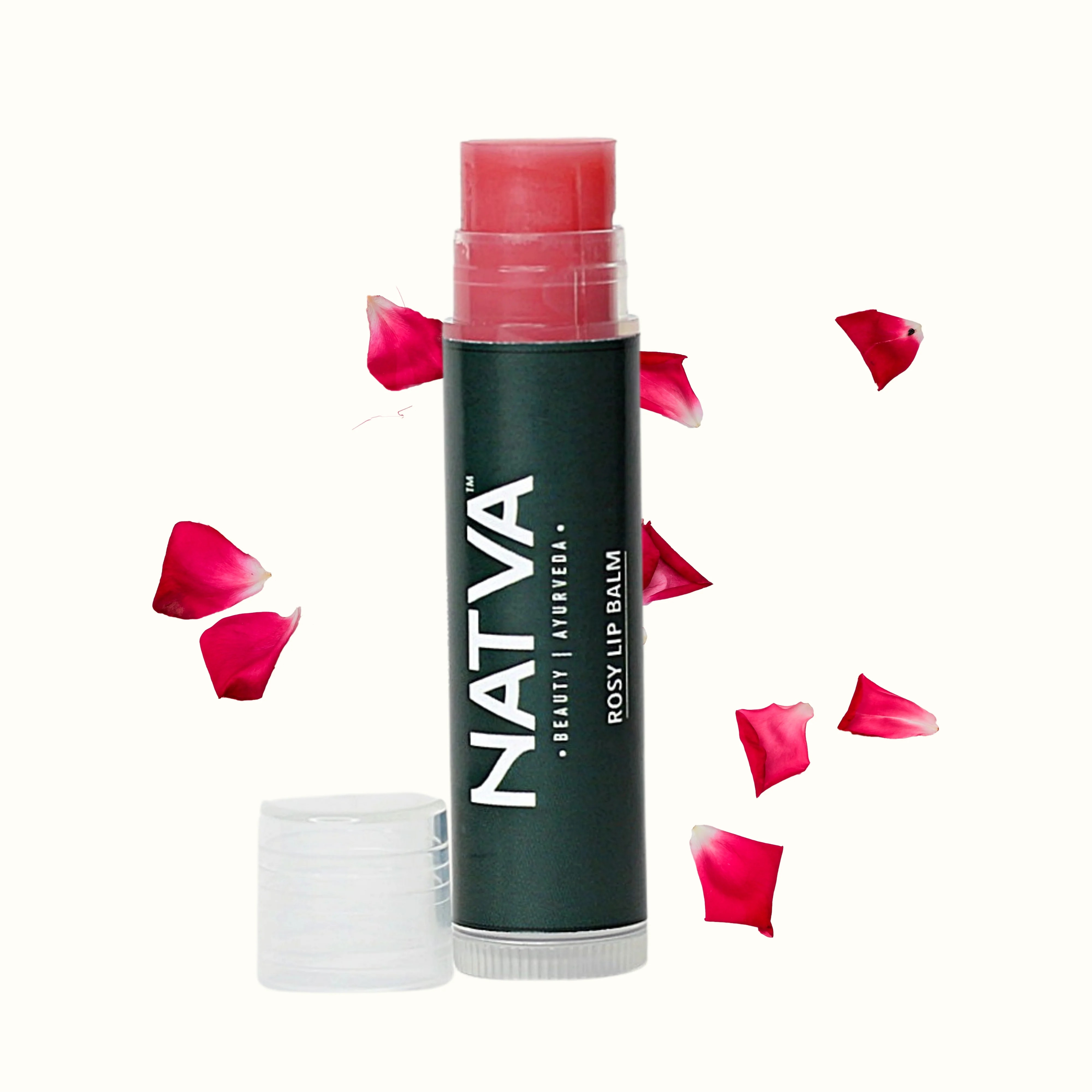 Natva Beeswax Lip Balm - Rose