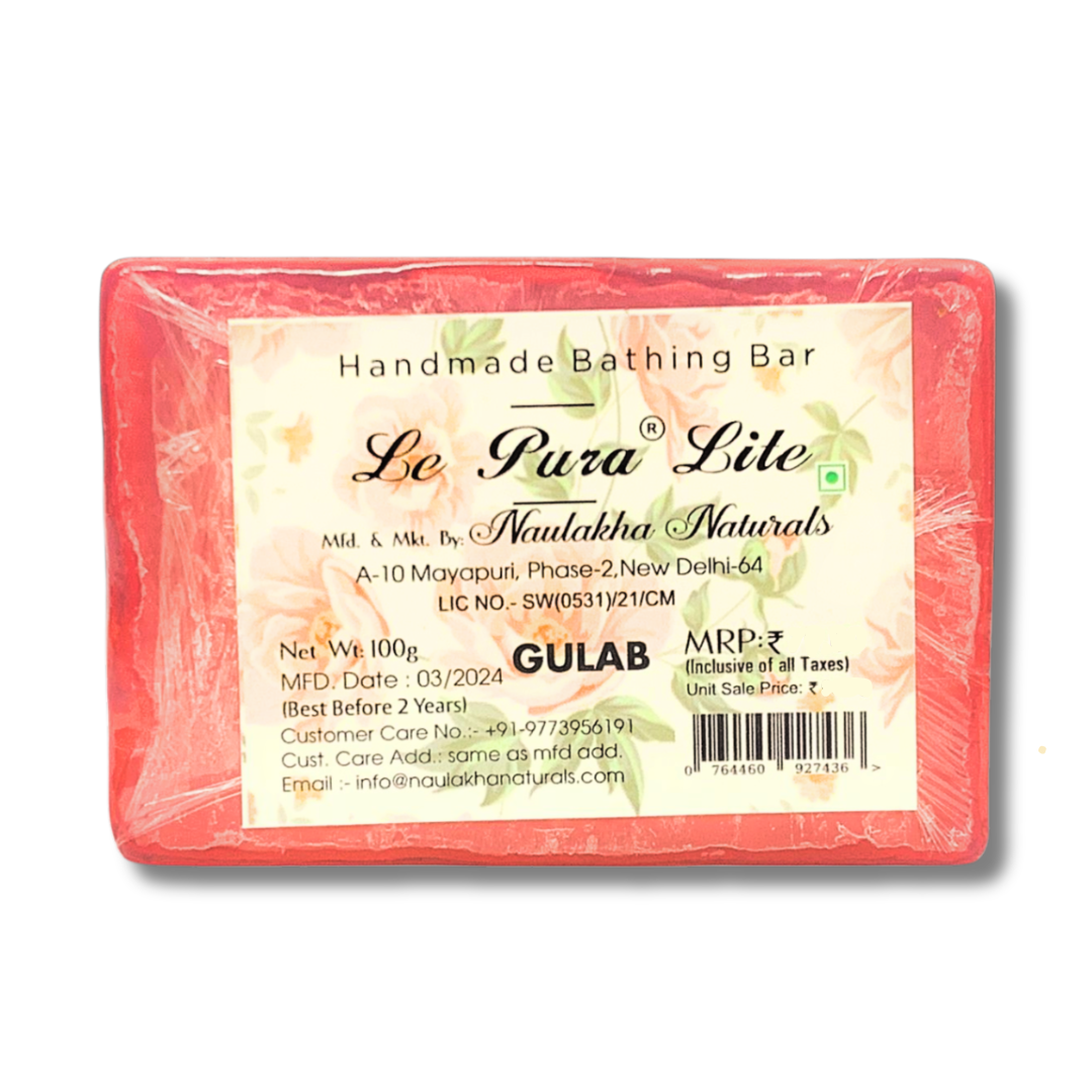 Naulakha Le Pura Lite Soap - Rose  