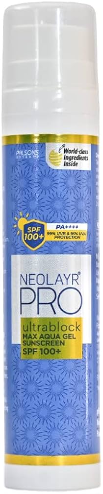 Neolayr Pro Ultrablock Max SPF 100+ PA++++ Aqua Gel Sunscreen
