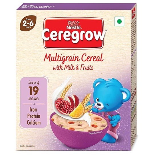 Nestle Ceregrow Multigrain Cereal From 2-6 years