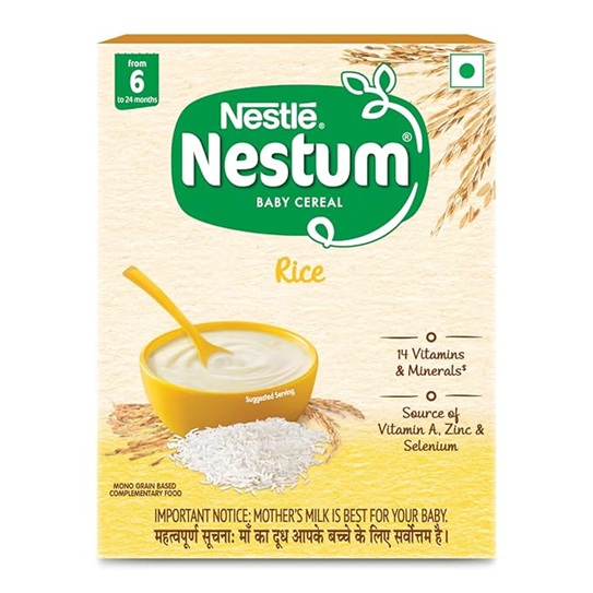Nestle Nestum Baby Cereal - Rice From 6-24 Months