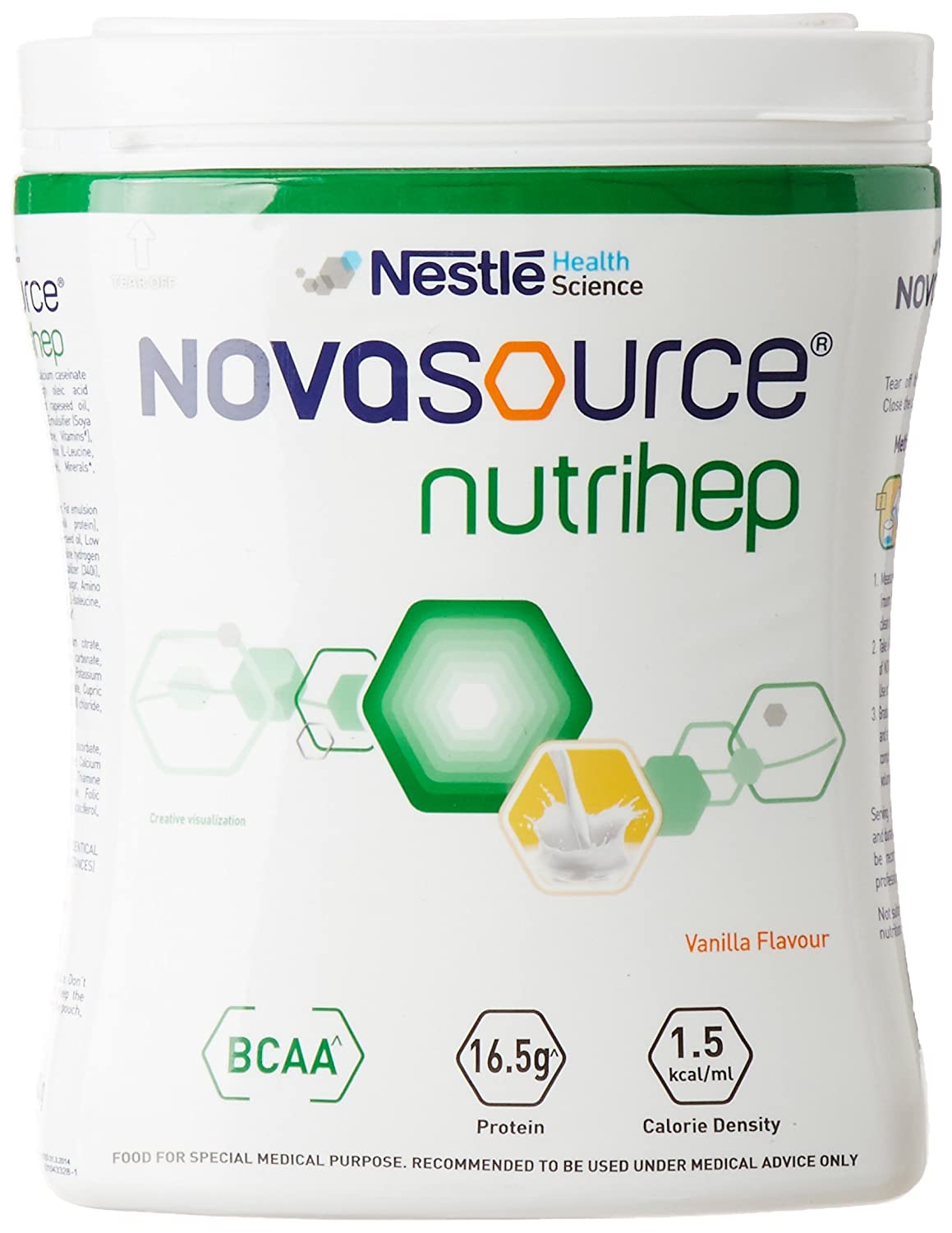 Nestle Novasource Nutrihep Vanilla Flavour