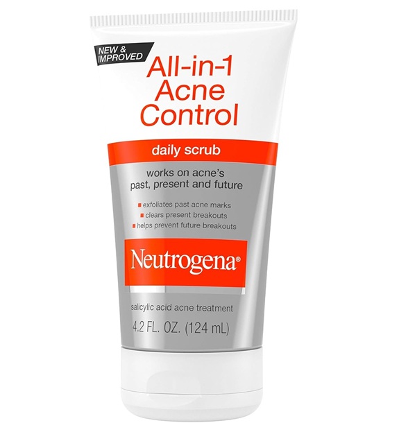 Neutrogena All-In-1 Acne Control Daily Face Scrub