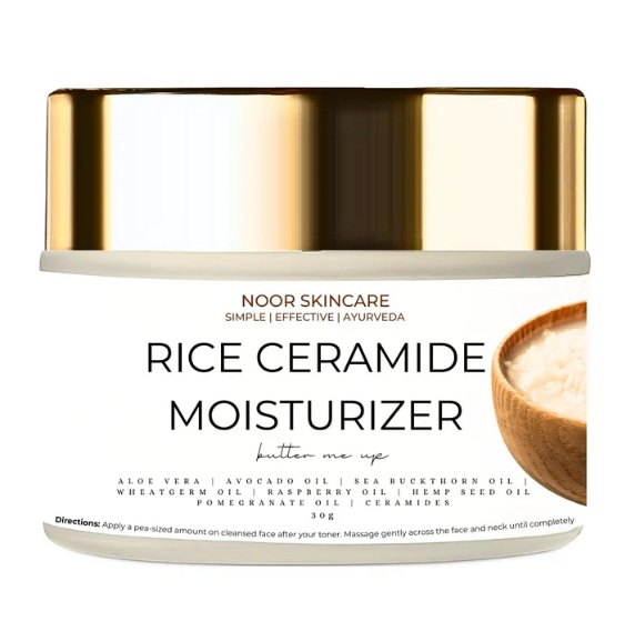 Noor Skincare Rice Ceramide Moisturizer