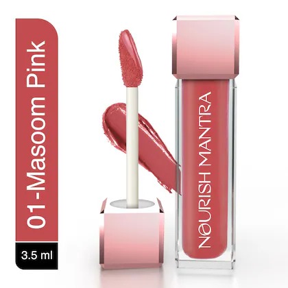 Nourish Mantra Masoom Pink (Brink Pink) Lipstick With SPF15