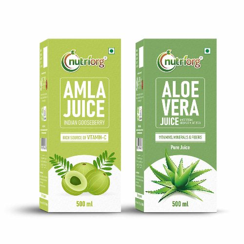 Nutriorg Amla & Aloe Vera Juice