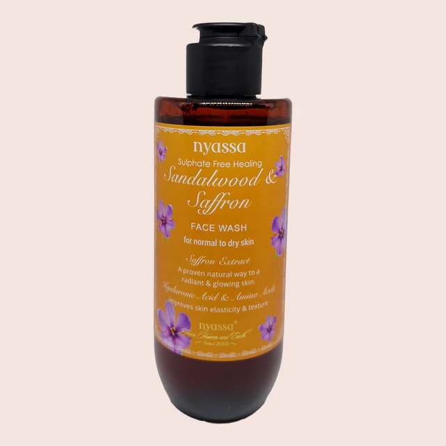 Nyassa  Sulphate Free Clarifying Sandalwood & Saffron Face Wash
