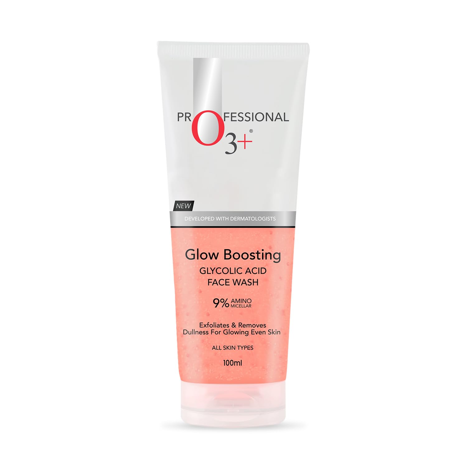 O3+ Glow Boosting Glycolic Acid Brightening Face Wash