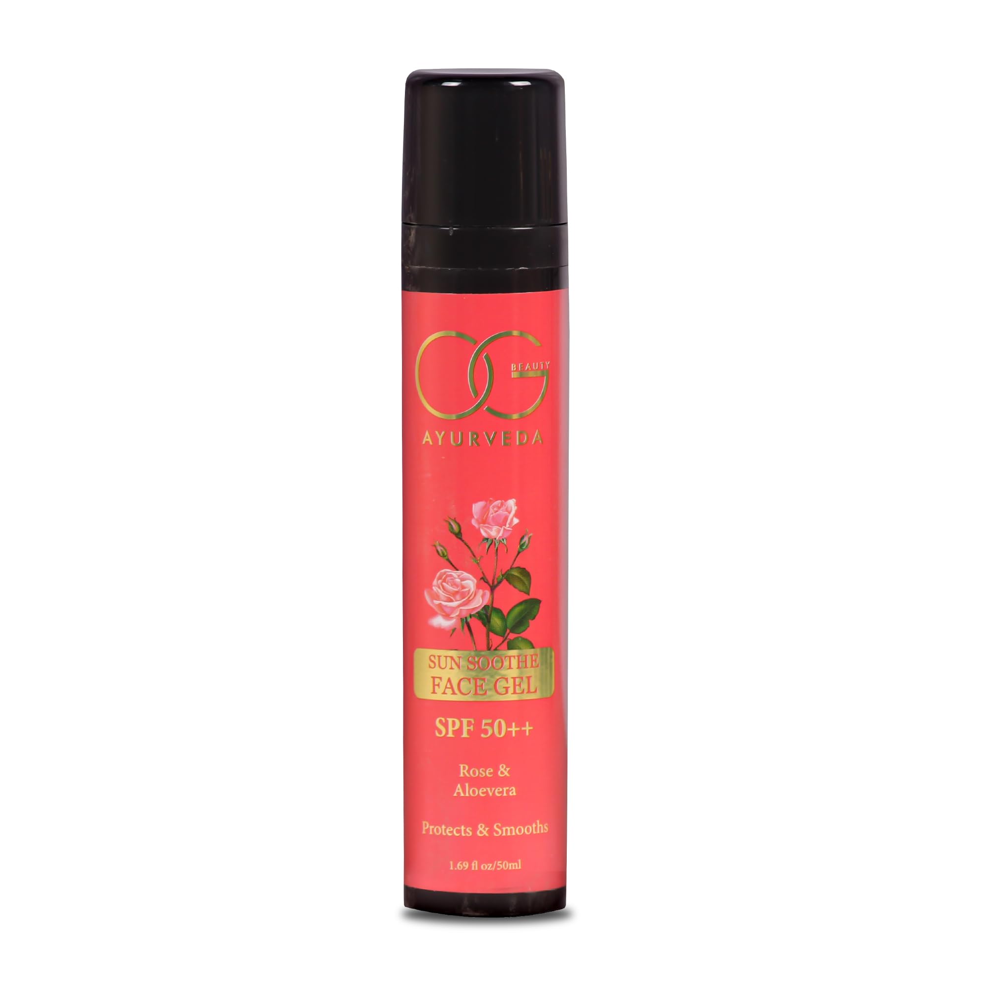 Og Beauty Ayurveda Sun Soothe Rose & Aloevera SPF 50++ Face Gel