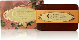 Ohria Ayurveda Orange, Lemon Peel & Brown Sugar Bathing Bar