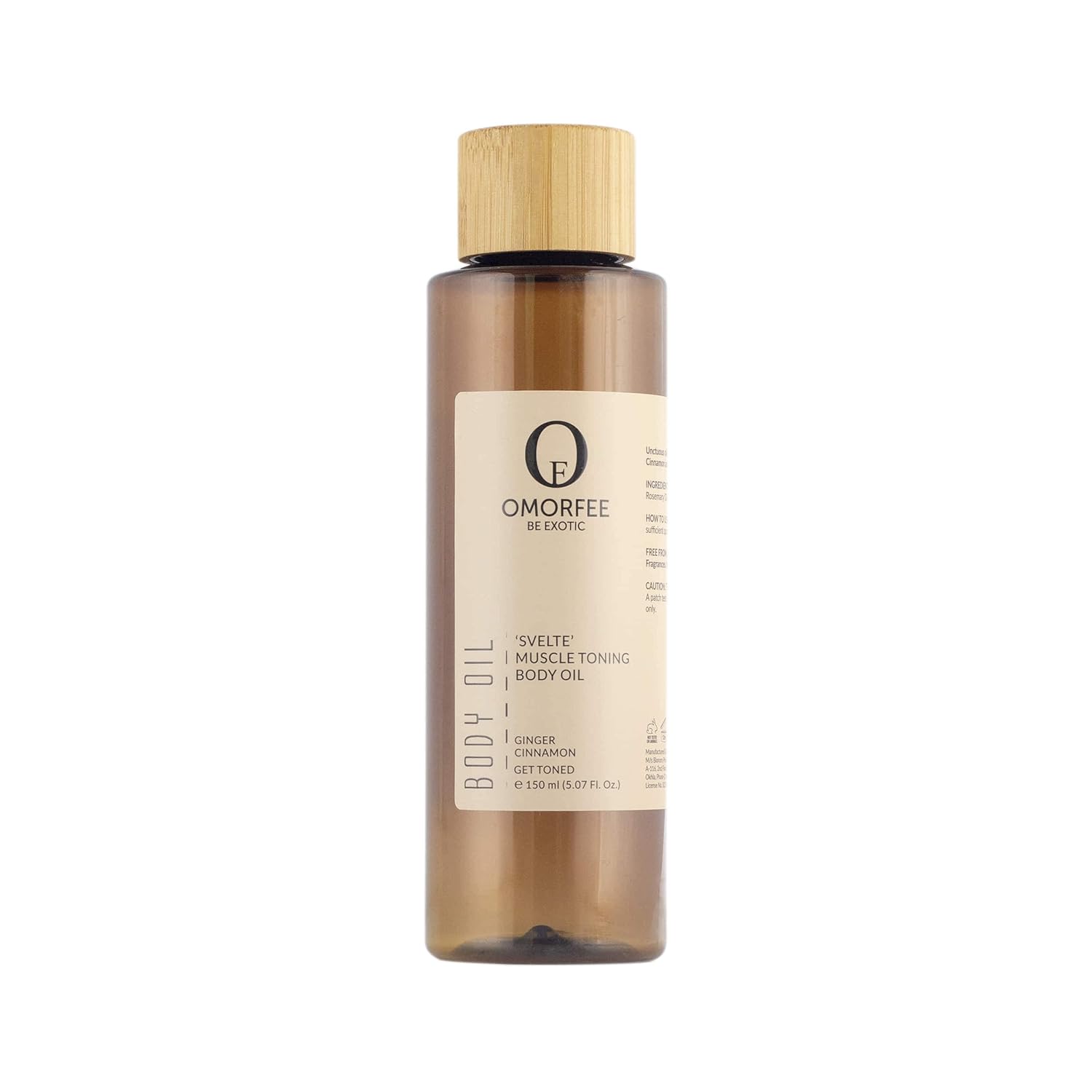 Omorfee Be Exotic Svelte Muscle Toning Body Massage Oil