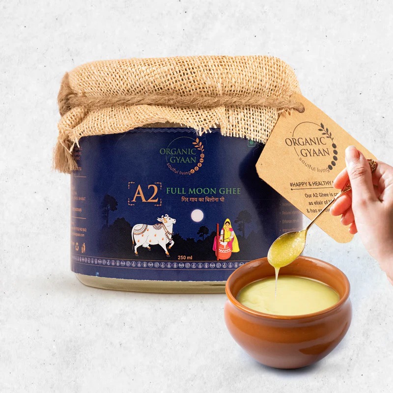 Organic Gyaan  Full Moon Cultured - Desi Ghee