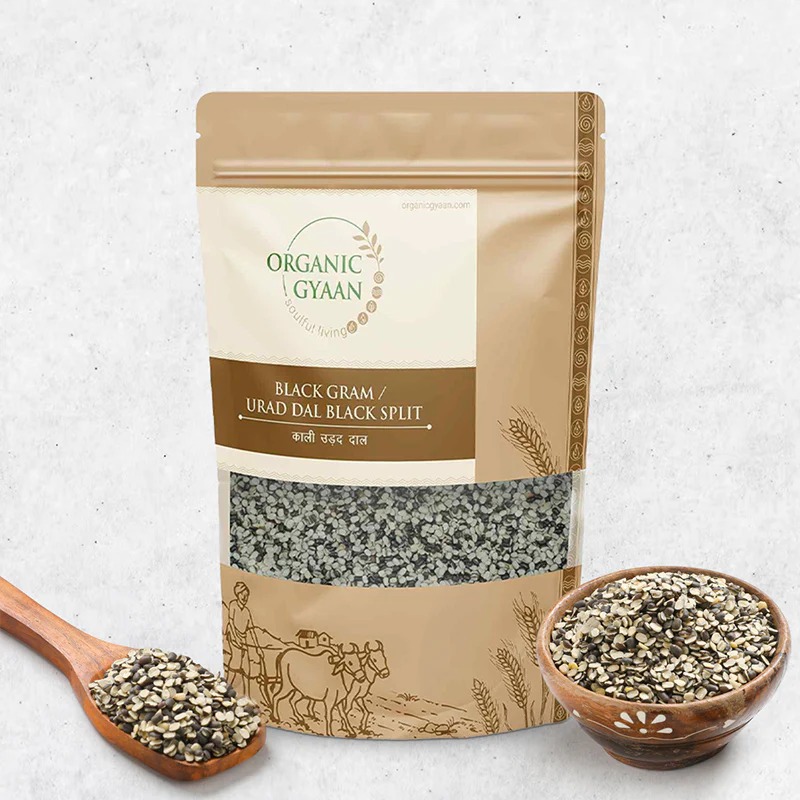 Organic Gyaan Urad Dal Black / Split Black Gram