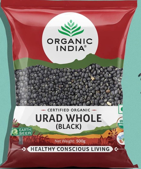 Organic India Urad Whole (Black) 